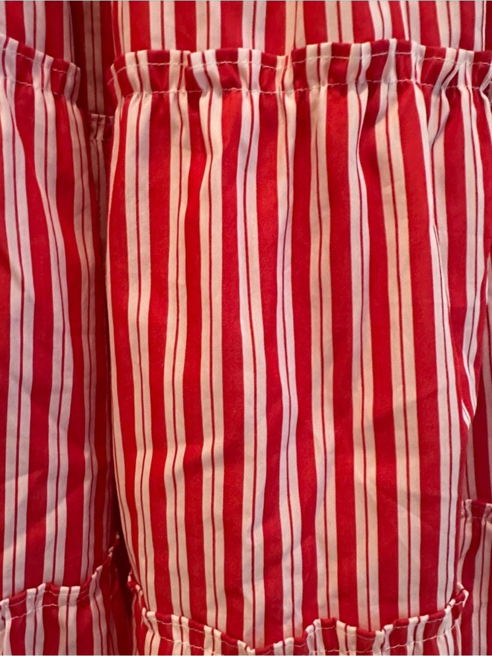 NWOT Hill House Red Stripe Ellie - Picture 4 of 6